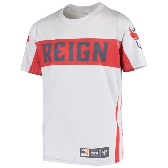 Fanatics White and Red Reign Jersey - Picture 5 of 6